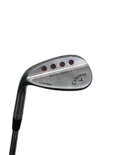Used Callaway MACK DADDY 4 S GRIND Golf Wedge Mens LH 56 Degree 11347-S000252608