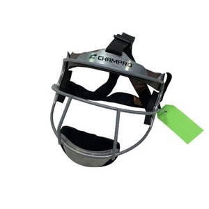 Used Champro SILVER MASK BB/SB Fielders Mask Grey SM 11347-S000252601