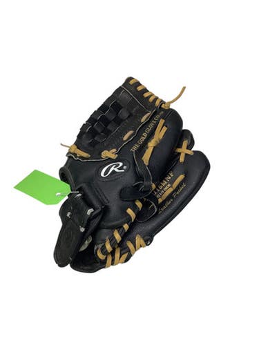 Used Rawlings PLAY MAKER SERIES BB/SB Glove RH Throw Black 11 1/2" 11347-S000252597