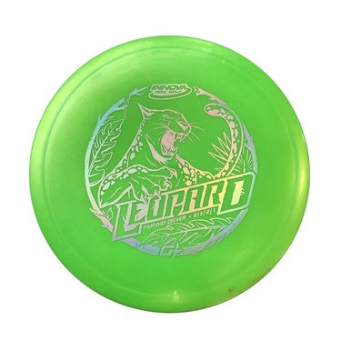 Used Innova LEAPORD Disc Golf Driver Green 11479-S000400683