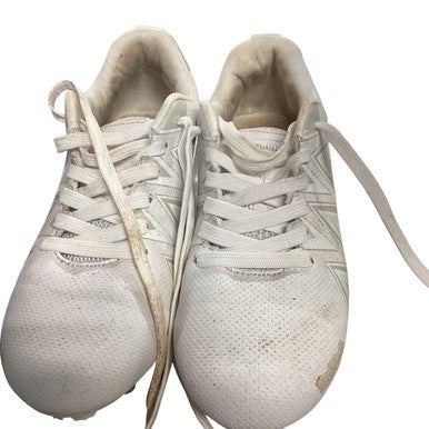 Used Riddell Adult FB Cleats White Senior 6 11479-S000400673