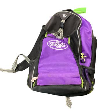 Used Louisville Slugger BACKPACK BB/SB Player Backpack Purple 11479-S000400642