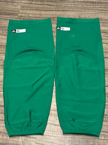 NHL Pro Stock Adidas Hockey Practice Socks Adult XL 31” Green Dallas Stars