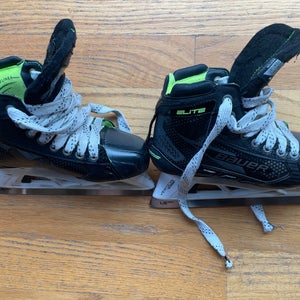 2024 Bauer Elite Hockey Goalie Skates Size 4 (Used)