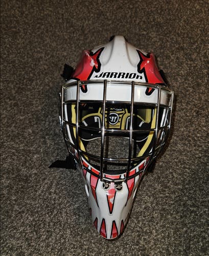 Senior Warrior Ritual F1 Goalie Mask SM/MD (Used)