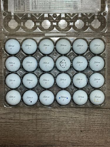 24 Titleist Pro V1x Golf Balls - 5A MINT CONDITION ONLY