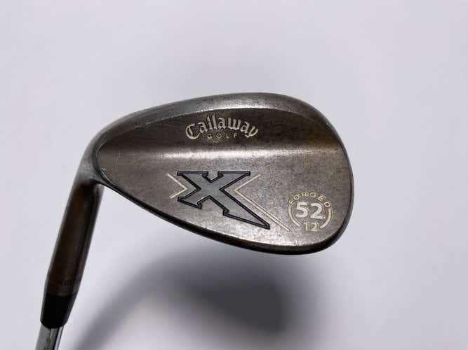 Callaway X Forged Gap Wedge GW 52* 12 Bounce Wedge Steel Mens LH