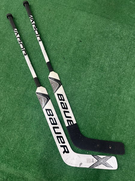 Intermediate Bauer Vapor 1X Goalie Stick Regular 23" Paddle (Used)