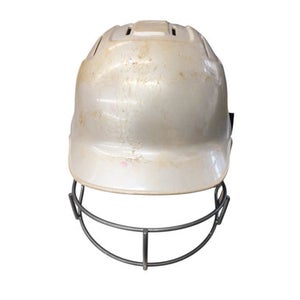 Used Adidas BATTING HELMET W/ MASK Batting Helmet w/Mask Grey MD 11760-S000079910