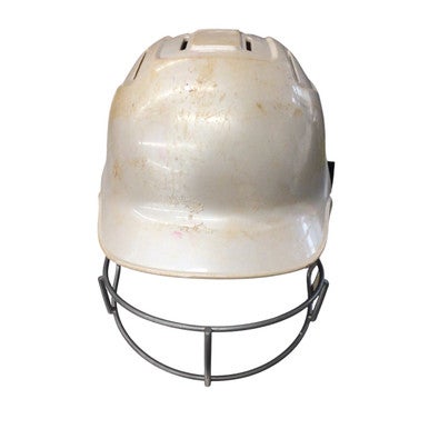 Used Adidas BATTING HELMET W/ MASK Batting Helmet w/Mask Grey MD 11760-S000079910