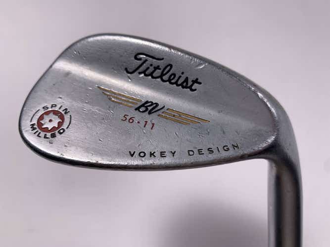 Titleist Vokey Spin Milled Chrome 2009 Sand Wedge SW 56* 11 DG S300 Stiff RH