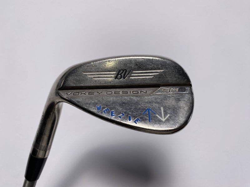 Titleist Vokey SM8 Tour Chrome Gap Wedge GW 50* 8 F-Grind SteelFiber Mens LH