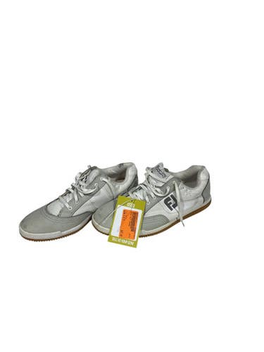 Used Mens Golf Shoes White Senior 8.5 11847-S000028377