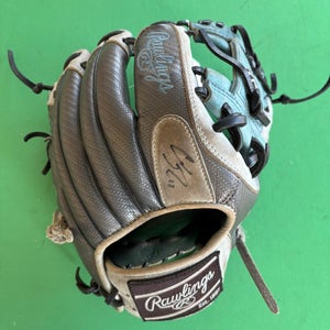 Blue Rawlings Heart of the Hide R2G RH Infield Baseball Glove 11.5"