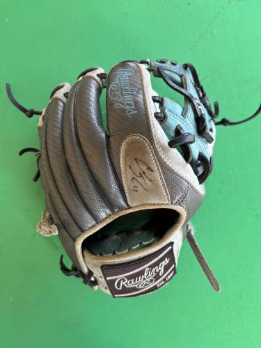 Blue Rawlings Heart of the Hide R2G RH Infield Baseball Glove 11.5"