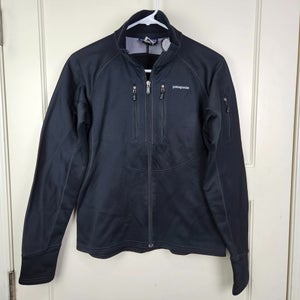 Patagonia Wind Shield Jacket Women's Size: M Full Zip Black
