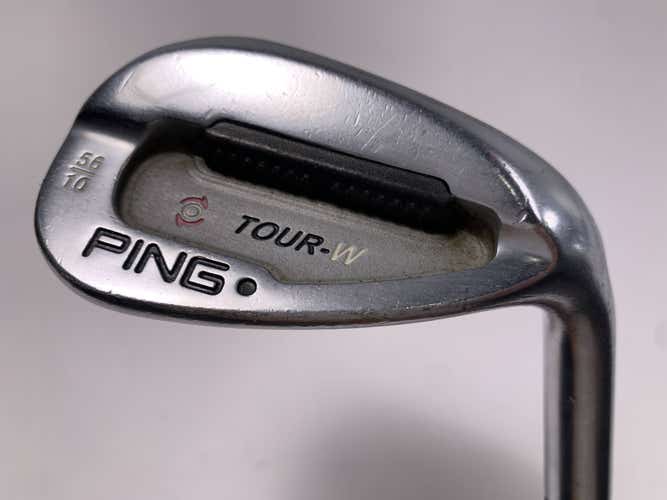 Ping Tour-W Brushed Silver Sand Wedge SW 56* 10 Black Dot TFC 129 I Regular RH