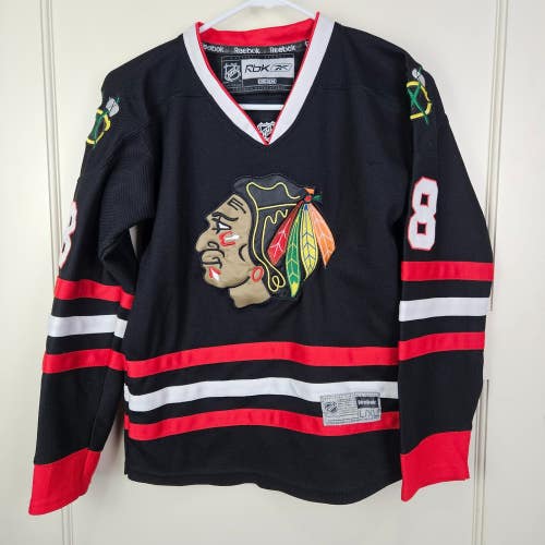 Patrick Kane #88 NHL Red Chicago Blackhawks Sewn Jersey Youth Size L/XL