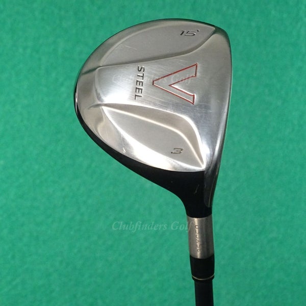 TaylorMade V-Steel Fairway 15 3 Wood Factory MAS2 Ultralite Graphite Stiff