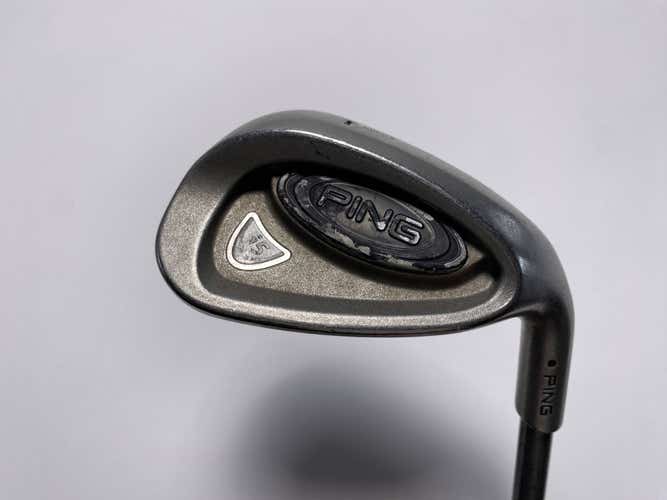 Ping i5 Lob Wedge LW Black Dot TFC 100 I Soft Regular Wedge Graphite Mens RH