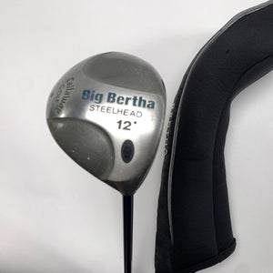 Callaway Steelhead Driver 12* Ladies Gems 99 Ladies Graphite Womens RH HC