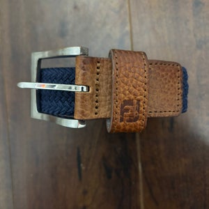 Footjoy Braided Long Navy Belt