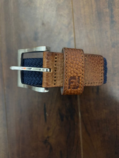 Footjoy Braided Long Navy Belt