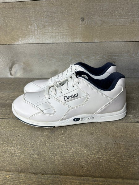 Mens Dexter Ricky II 2 Bowling Shoes White Black Size 10 M