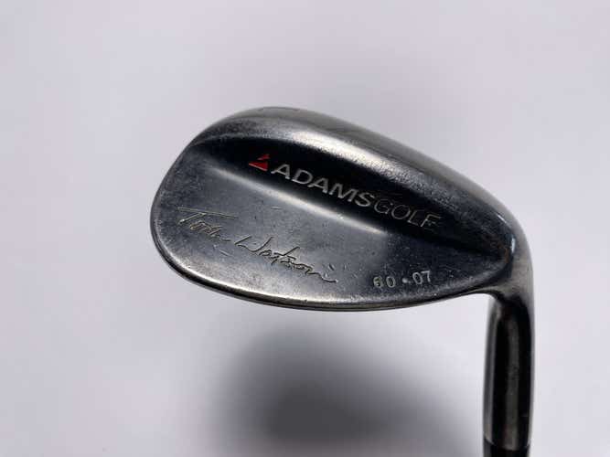 Adams Tom Watson PVD Lob Wedge LW 60* 7 Bounce Performance Lite Steel Mens RH