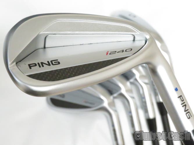 PING i240 Irons Black Dot Alta CB Blue Regular Flex 5-P .. Shop Wear