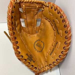 Vintage Elite "Diamond Pro" FW6000 Baseball Catcher's Mitt Top Grain Cowhide Made in Korea