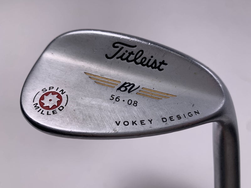 Titleist Vokey Spin Milled Chrome 2009 Sand Wedge SW 56* 8 Bounce Wedge RH