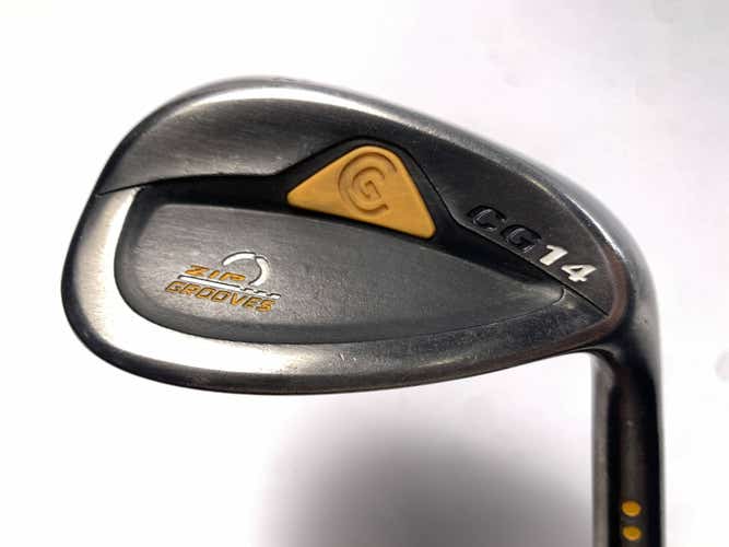Cleveland CG14 Gunmetal Gap Wedge GW 52* 10 Bounce Traction Wedge Steel Mens RH