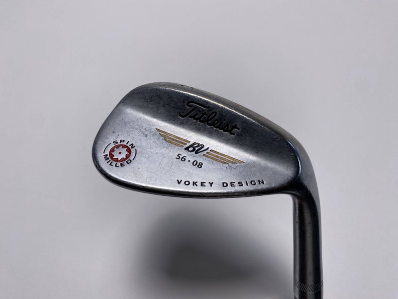 Titleist Vokey Spin Milled Chrome 2009 Sand Wedge SW 56* 8 Wedge Mens RH