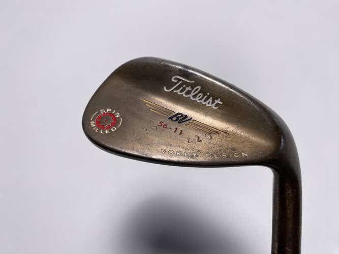 Titleist Vokey Spin Milled Oil Can Sand Wedge SW 56* 11 True Temper DG Mens RH