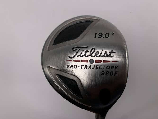 Titleist 980 F 5 Fairway Wood 19* Grafalloy ProLite Stiff Graphite Mens RH