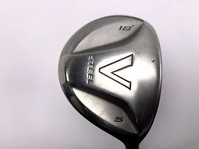 TaylorMade V Steel 5 Fairway Wood 18* Tour XStiff Graphite Mens RH