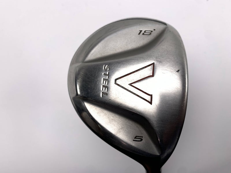 TaylorMade V Steel 5 Fairway Wood 18* Tour XStiff Graphite Mens RH