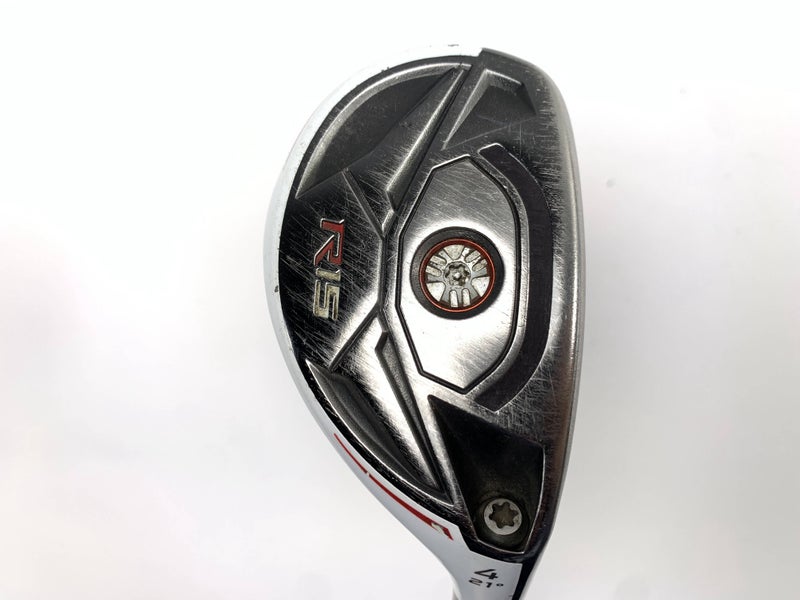 TaylorMade R15 4 Hybrid 21* Fujikura Speeder 77 Evolution Stiff Graphite Mens RH