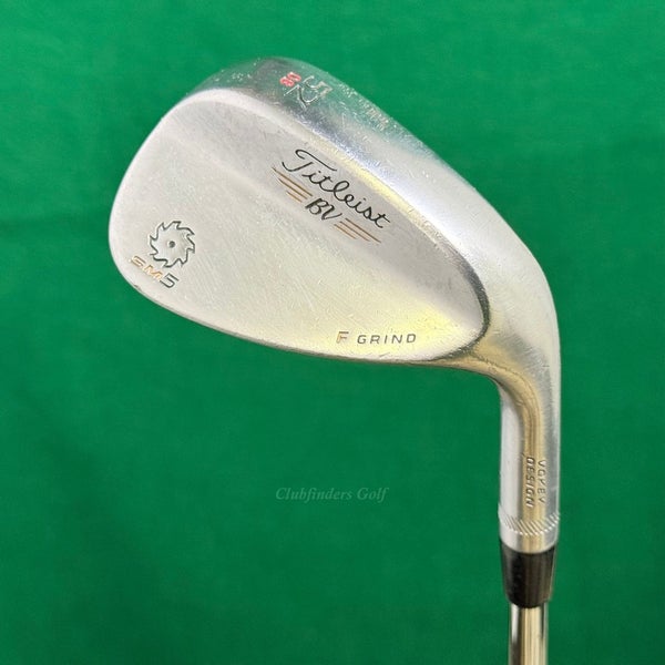 Titleist Vokey SM5 Chrome 52-8F 52 Gap Wedge  Vokey Design Steel Wedge Flex