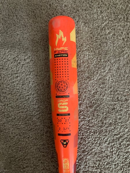 2024 Easton Hype Fire Composite USSSA Certified Bat (-5)  27 oz 32" (Used)
