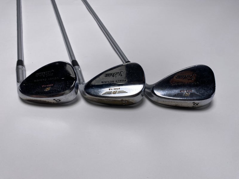 Titleist Vokey Spin Milled Wedge Set 52* 8 56* 12 60* TT DG Wedge Mens RH