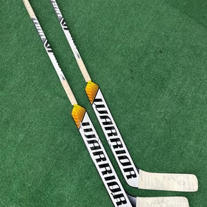 Senior Warrior Ritual V1 Pro + Goalie Stick Regular 23.5" Paddle (Used) Pack