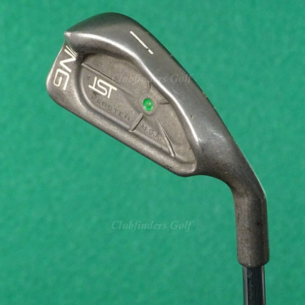 Ping ISI Stainless Green Dot Single 1 Iron Factory Cushin Z-Z65 Steel Stiff
