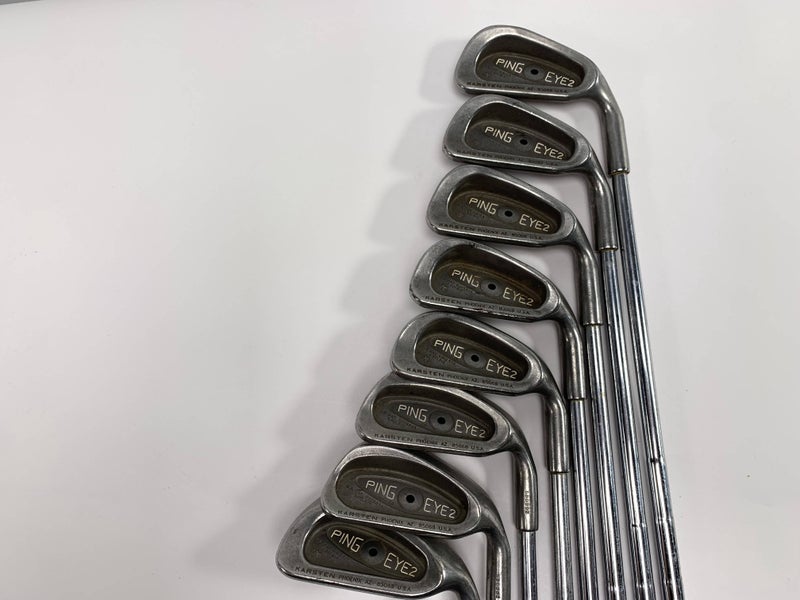 Ping Eye 2 + Iron Set 3-PW Black Dot KT-Shaft Regular Steel Mens RH