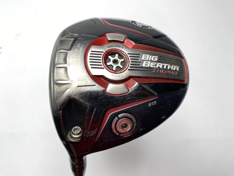 Callaway Big Bertha Alpha 815 Driver 9* Accra Concept Series M3 Regular LH