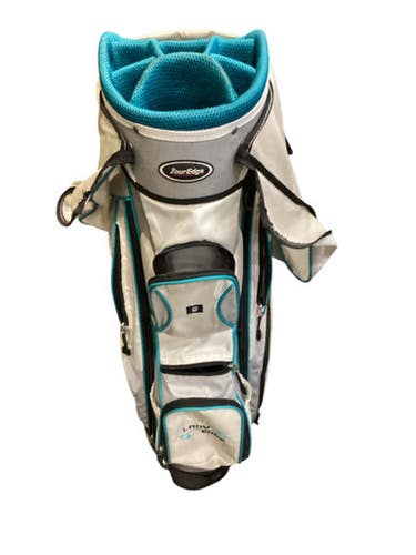 Used Tour Edge LADY EDGE Womens Cart Bag Grey 11884-S000049937