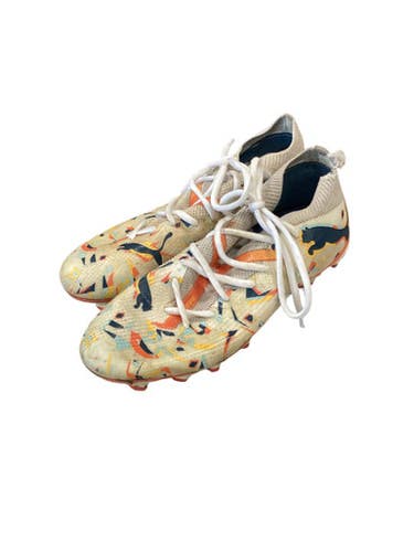 Used Puma Soccer Cleats White Senior 7 11884-S000049885