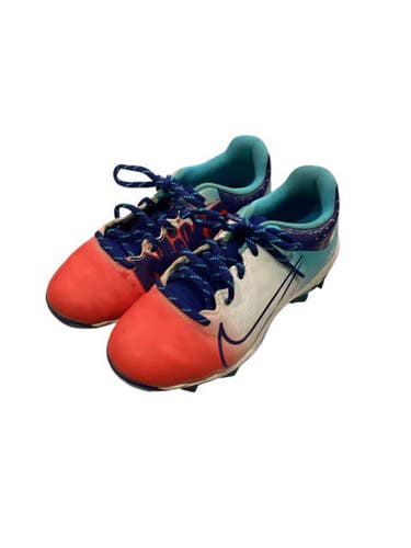 Used Nike RED/WH/BLUE BB/SB Cleats Red Junior 02.5 11884-S000049881