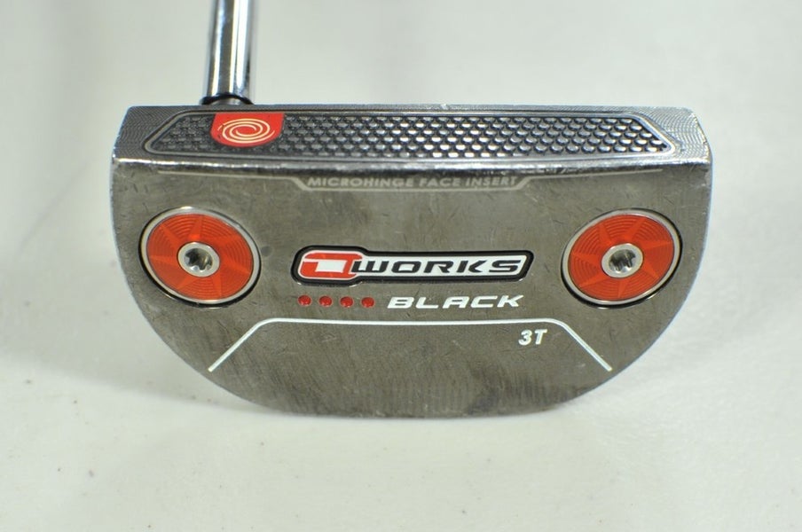 LEFT HANDED Odyssey O-Works #3T Black 35" Putter Steel #200626